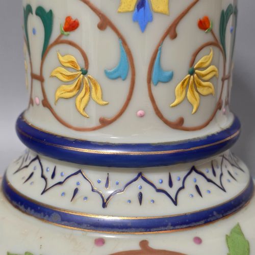 LARGE THOMAS WEBB ANTIQUE MOROCCAN TAPESTRY VASE 3125CM - ADDITIONAL PHOTO 9