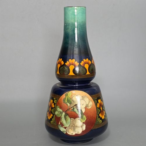 FINE DOULTON LAMBETH INTARSIO FAIENCE VASE BY ALICE EUPHEMIA THATCHER C1880S - ADDITIONAL PHOTO 9