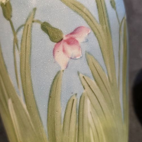 STUNNING ART NOUVEAU JAPANESE NIPPONKINJO FLORAL VASES 325CM - ADDITIONAL PHOTO 7