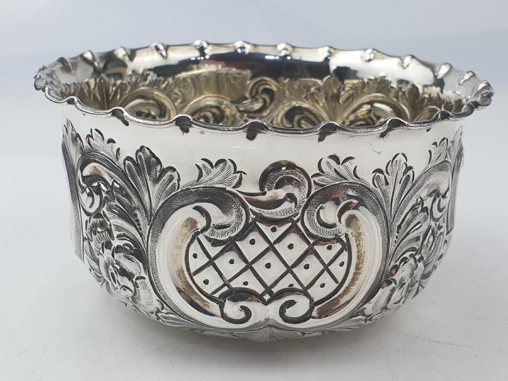 Fine Quality Sterling Silver Sugar Basin Sheff 1894 Lee & Wigfull View IV