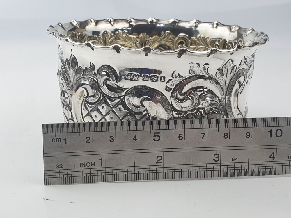 Fine Quality Sterling Silver Sugar Basin Sheff 1894 Lee & Wigfull View VII