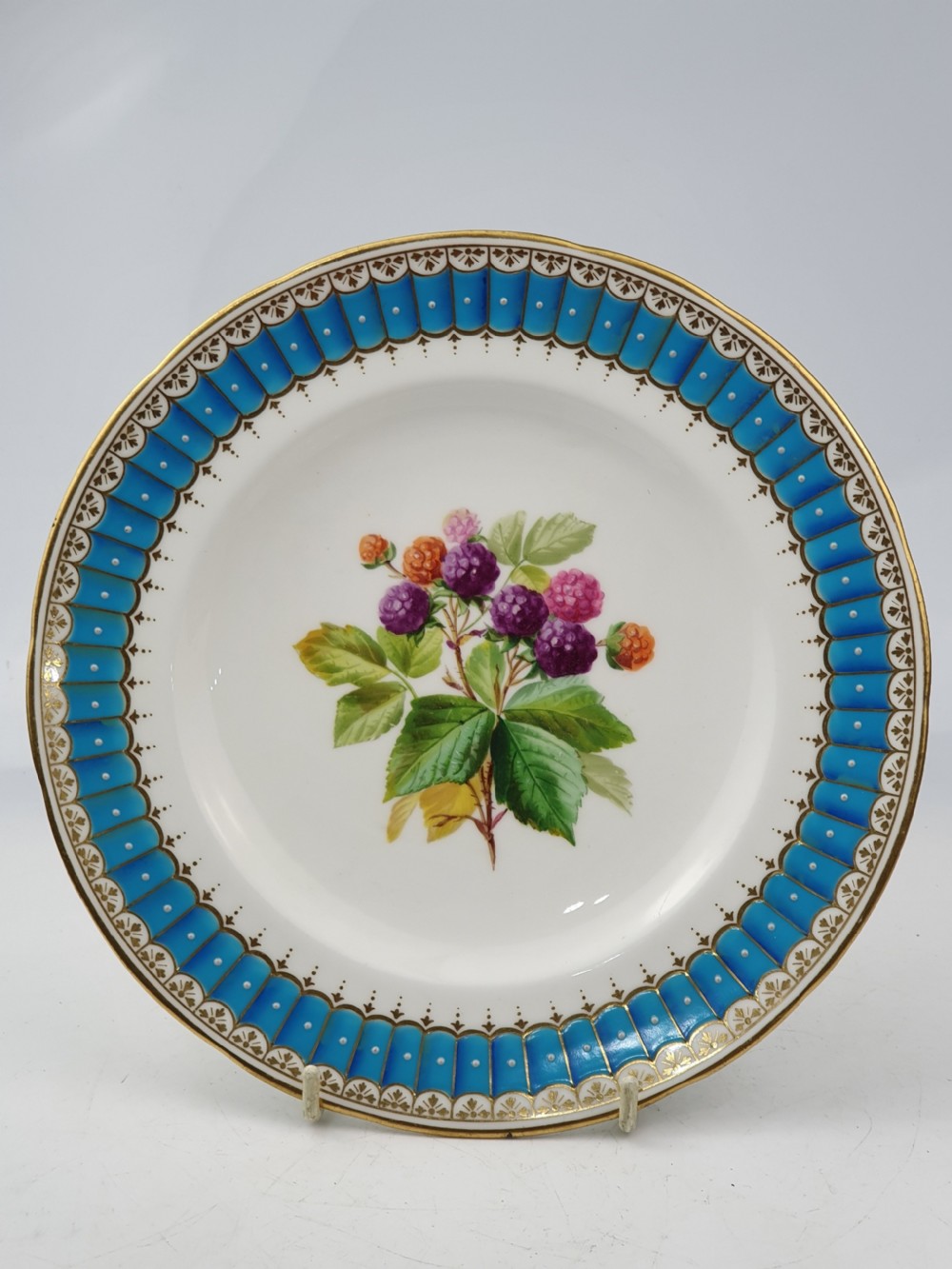 Stunning 19th Century Minton Hand Painted Plate (1 of 4)