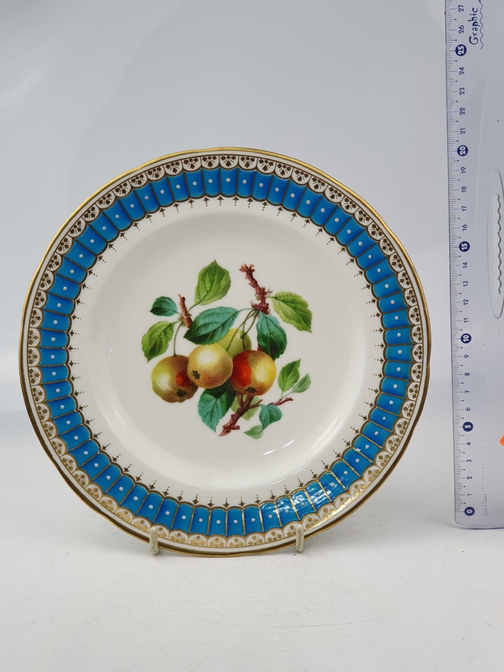 Exquisite Minton 19th Century Cabinet Plate (no 3 of 4) View II