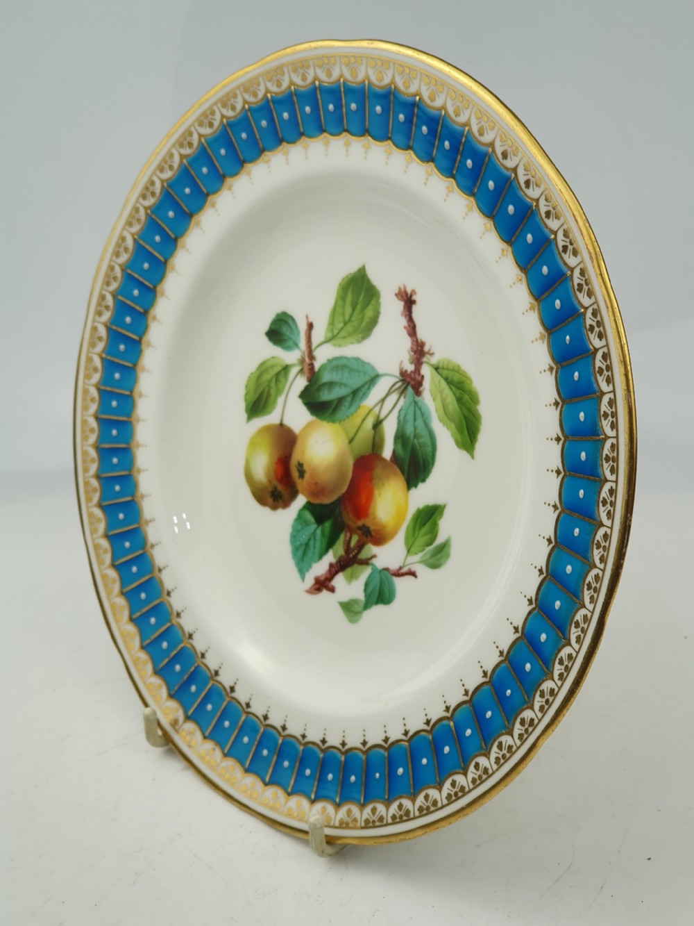 Exquisite Minton 19th Century Cabinet Plate (no 3 of 4) View III