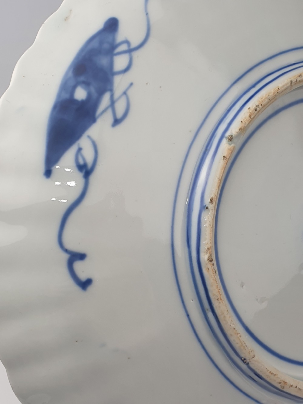 Large Imari Ribbed Charger c1890 - 9 x Character Mark View VIII