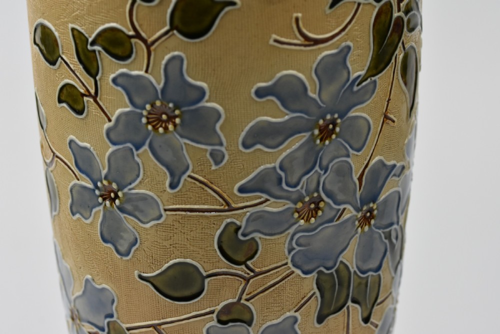 Tall Elegant Royal Doulton Vase c1900  View III
