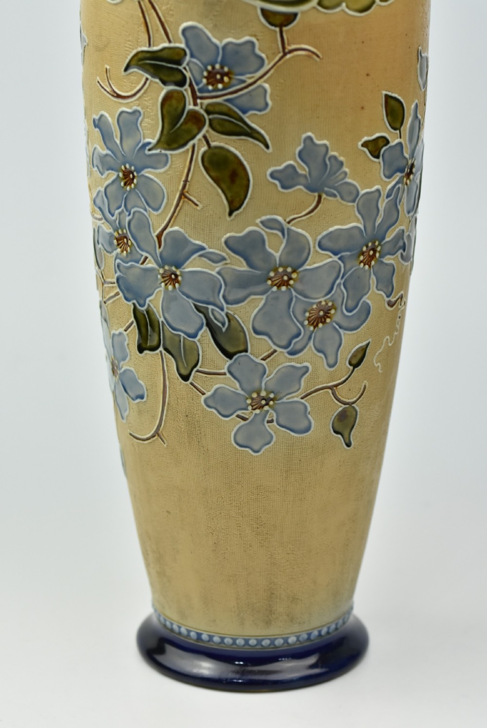 Tall Elegant Royal Doulton Vase c1900  View IX