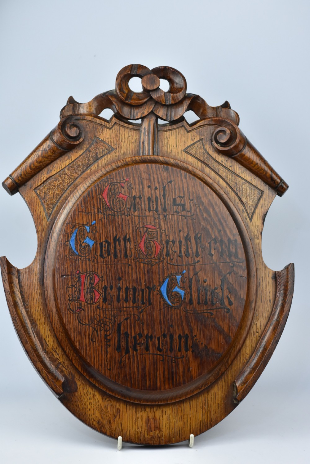 Delightful Alphabet Sampler Dated 1843 in Maple Veneered frame View XV