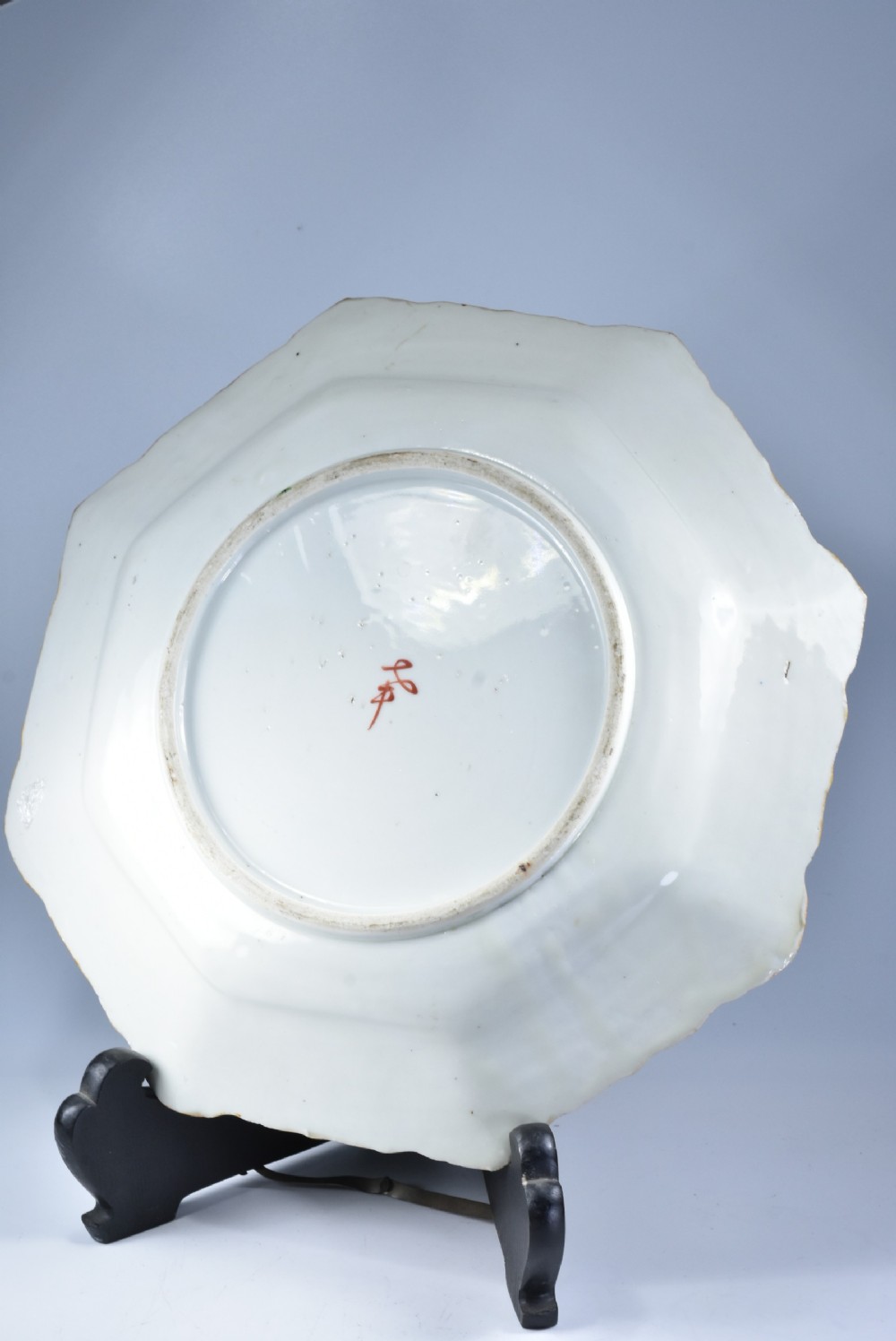 Stunning Large Japanese 1920's Octagonal Charger View XII