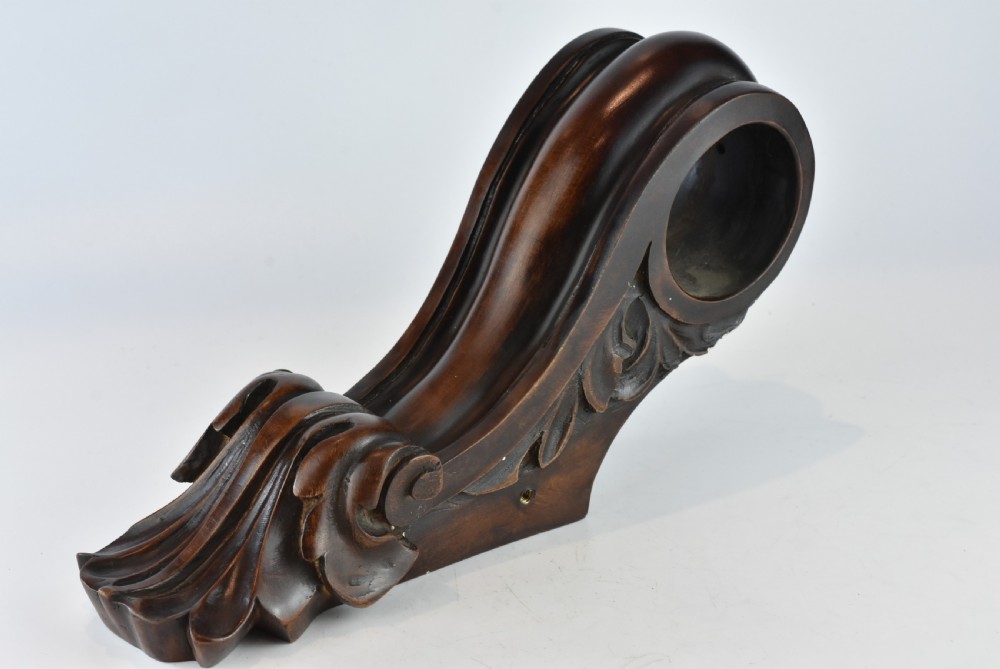 Exceptional Antique Set of 4 x Large Curtain Rail Brackets View III