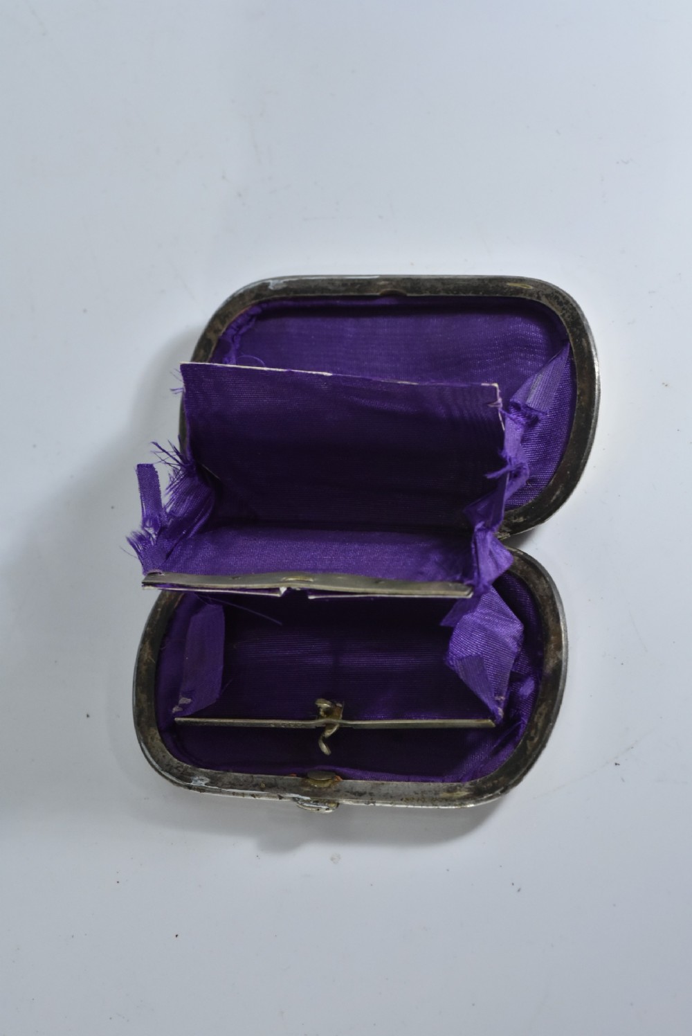 19thc Ivory & Pique Silver Inlay Purse View IV