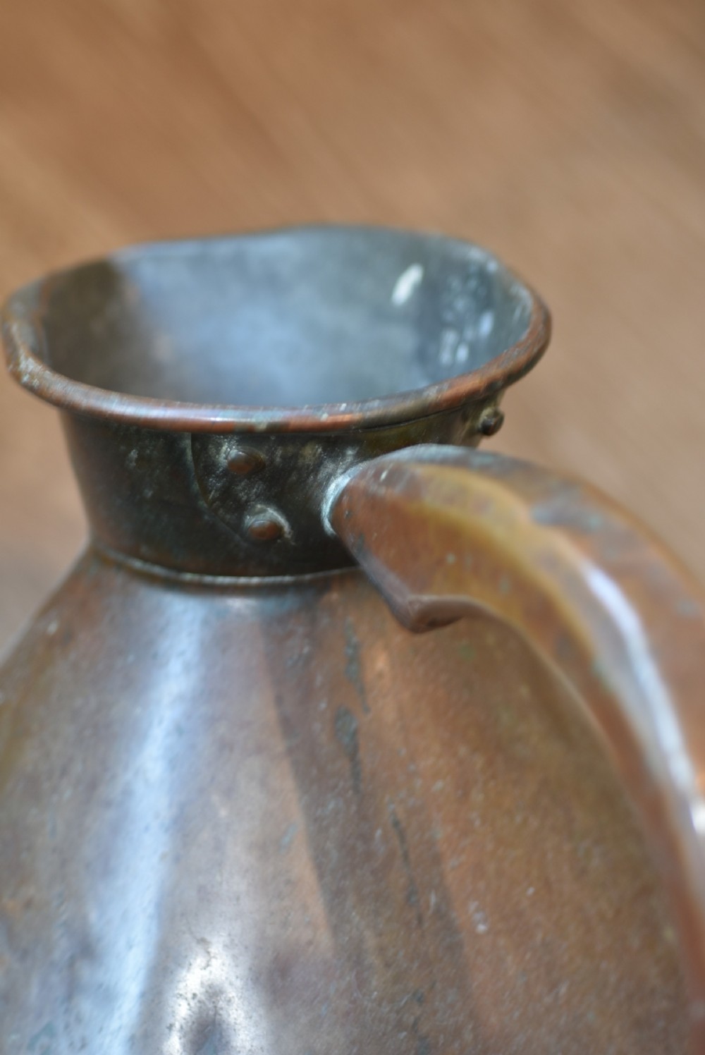 Fine Victorian Group of 6 x Graduated Copper Measures View X