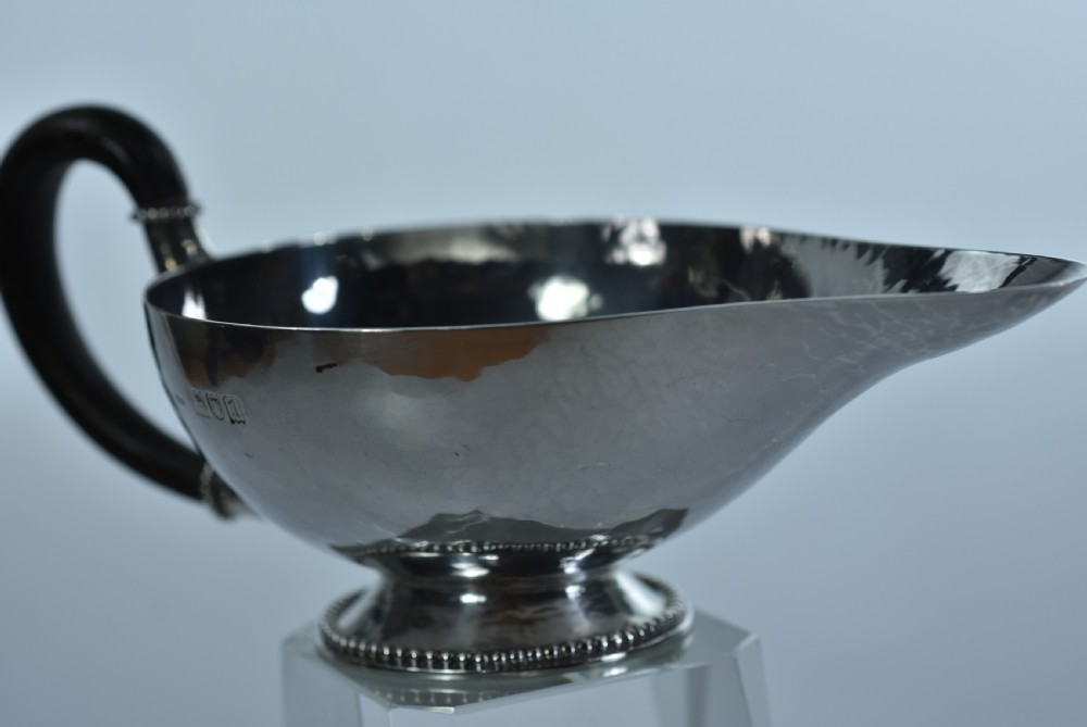 Guild of Handicrafts Silver Sauce Boat London 1906 View II