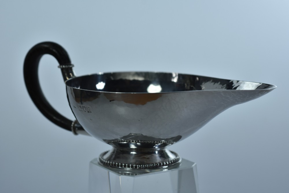 Guild of Handicrafts Silver Sauce Boat London 1906 View III