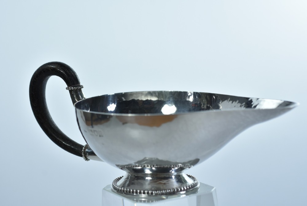 Guild of Handicrafts Silver Sauce Boat London 1906 View IV
