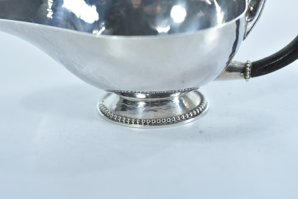 Guild of Handicrafts Silver Sauce Boat London 1906 View IX