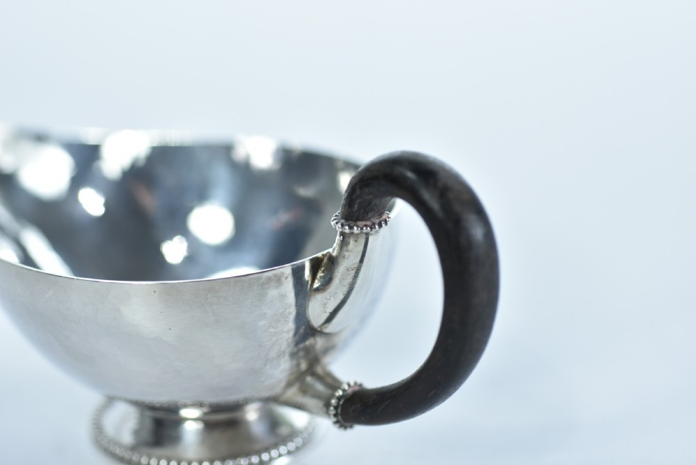 Guild of Handicrafts Silver Sauce Boat London 1906 View X