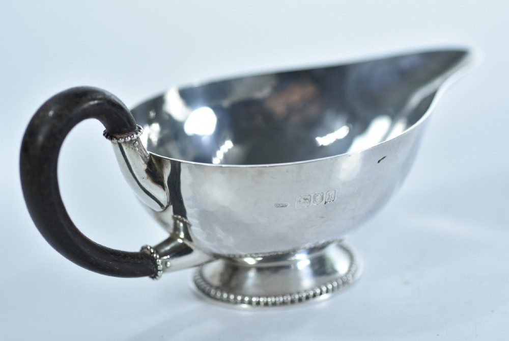 Guild of Handicrafts Silver Sauce Boat London 1906 View XIV