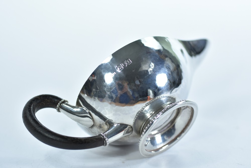 Guild of Handicrafts Silver Sauce Boat London 1906 View XII