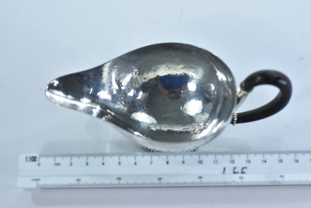 Guild of Handicrafts Silver Sauce Boat London 1906 View XIII