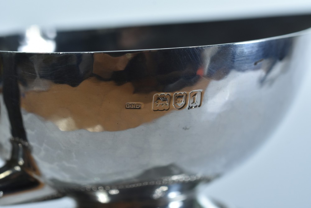 Guild of Handicrafts Silver Sauce Boat London 1906 View XV