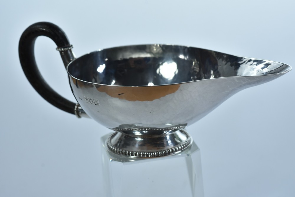 Guild of Handicrafts Silver Sauce Boat London 1906 View XVII