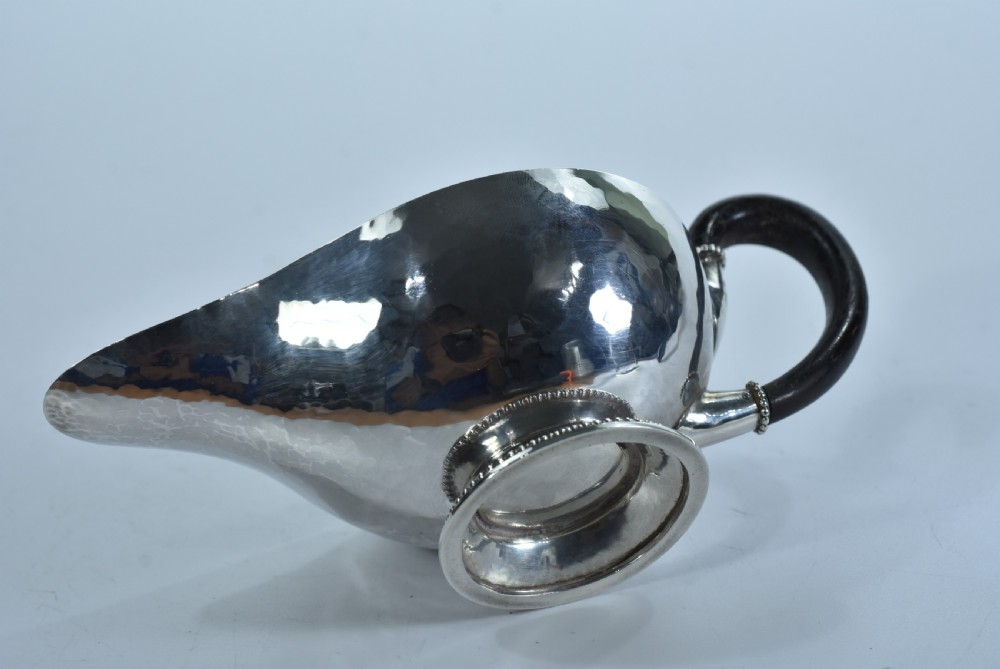 Guild of Handicrafts Silver Sauce Boat London 1906 View XX
