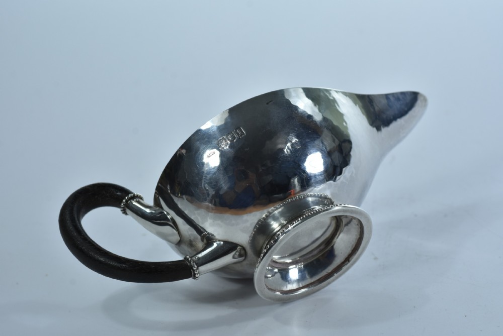 Guild of Handicrafts Silver Sauce Boat London 1906 View XXII