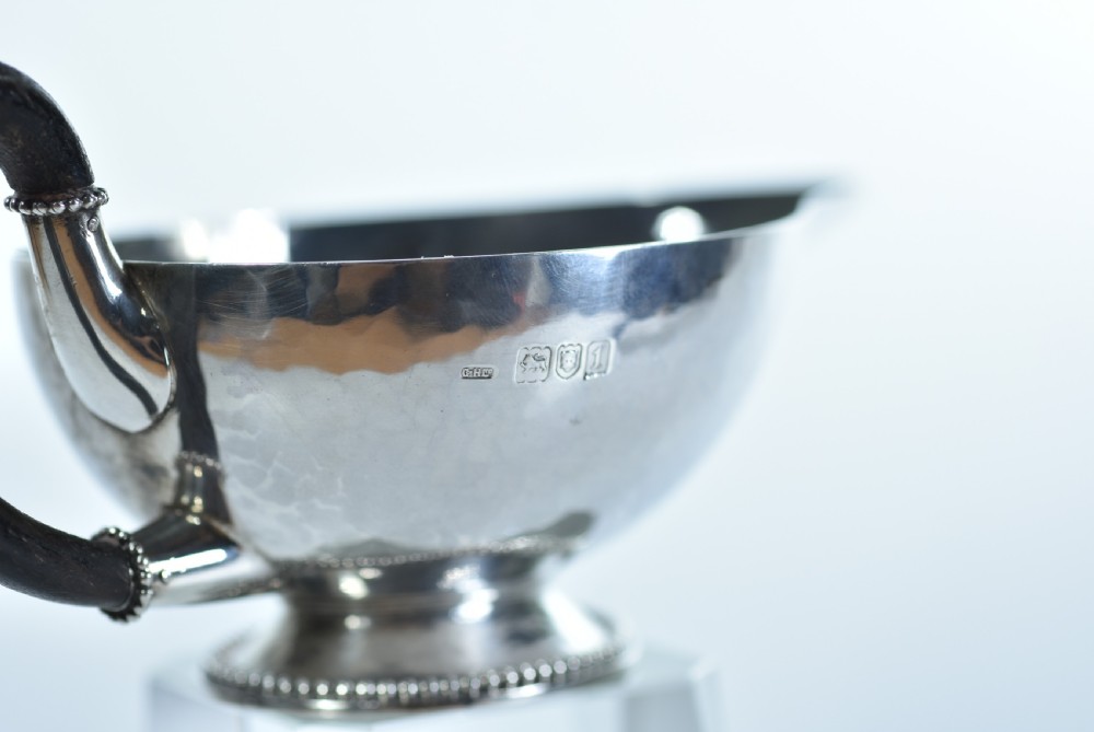 Guild of Handicrafts Silver Sauce Boat London 1906 View XXIV
