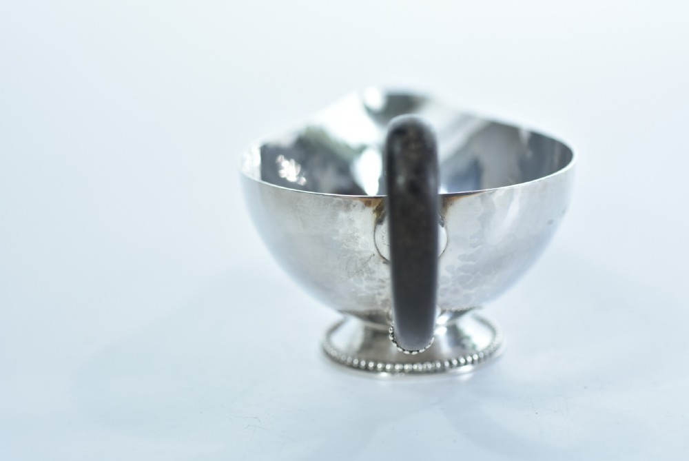 Guild of Handicrafts Silver Sauce Boat London 1906 View XXVII
