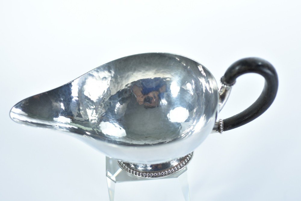 Guild of Handicrafts Silver Sauce Boat London 1906 View XXVIII