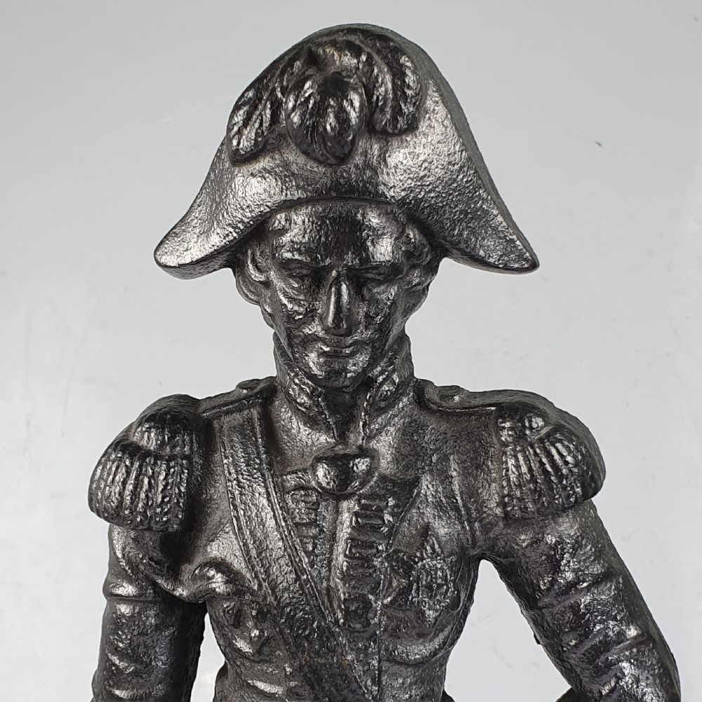 19thc Duke of Wellington Cast Iron Door Stop View VIII