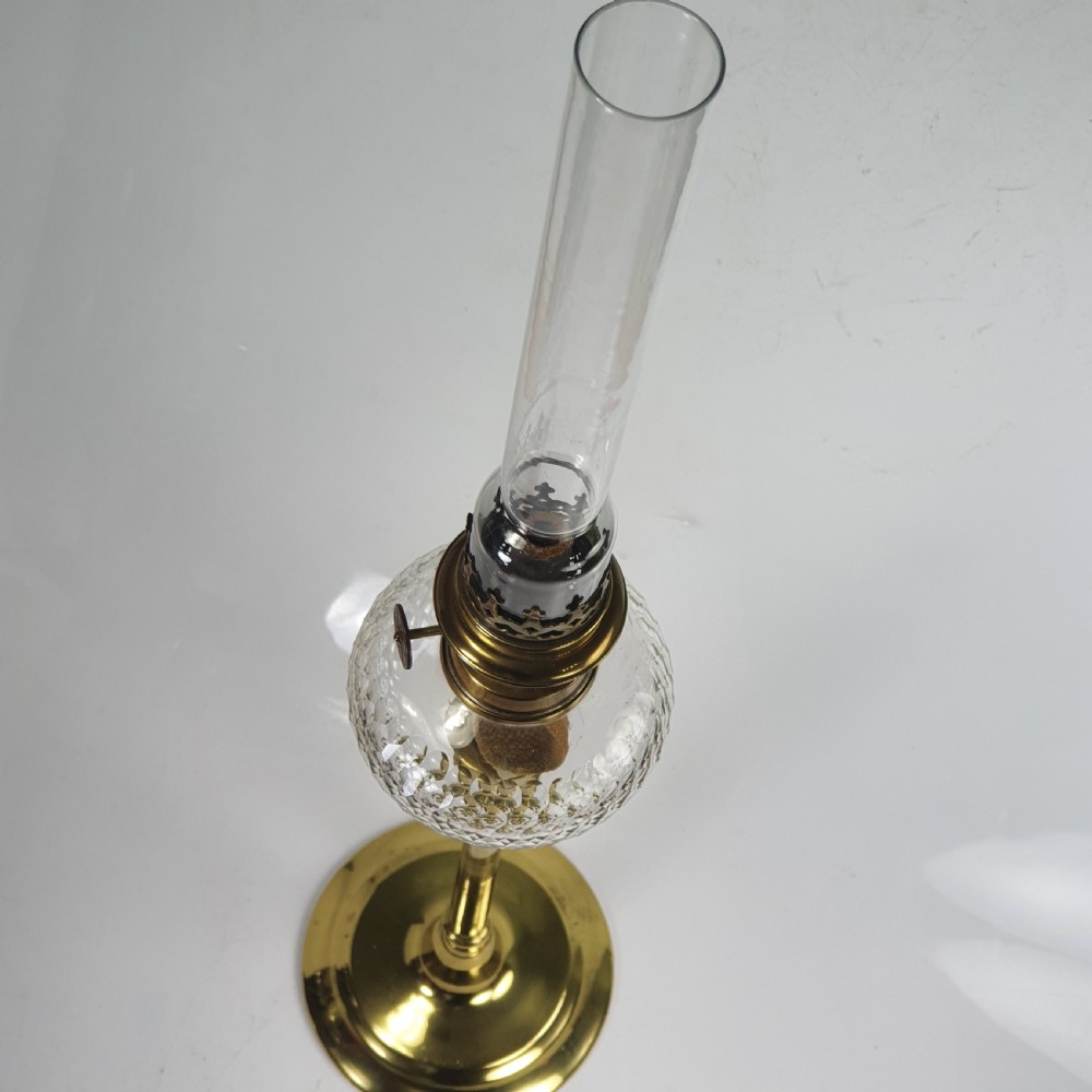 Stunning Pair Late Victorian Oil Lamps c1890 View V