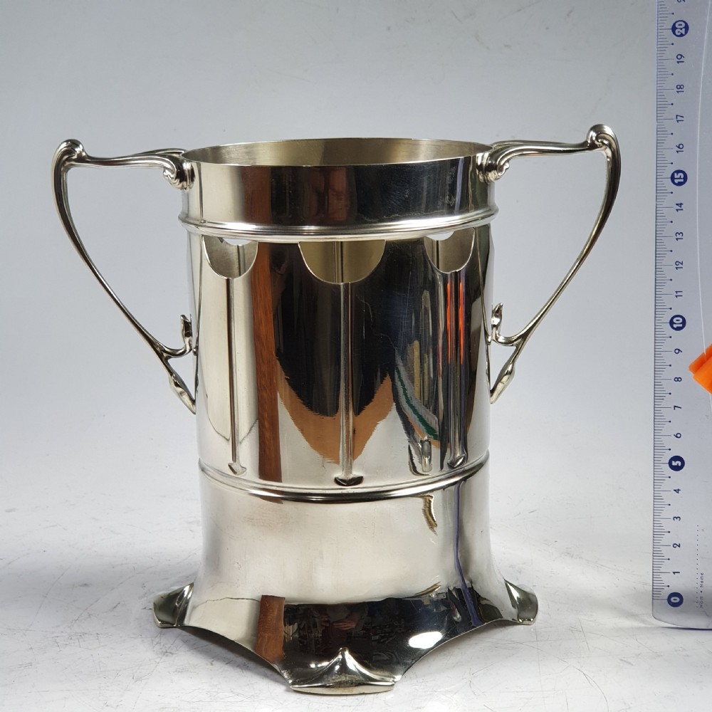 Fabulous Arts & Crafts SP Wine Cooler c1910 View XI