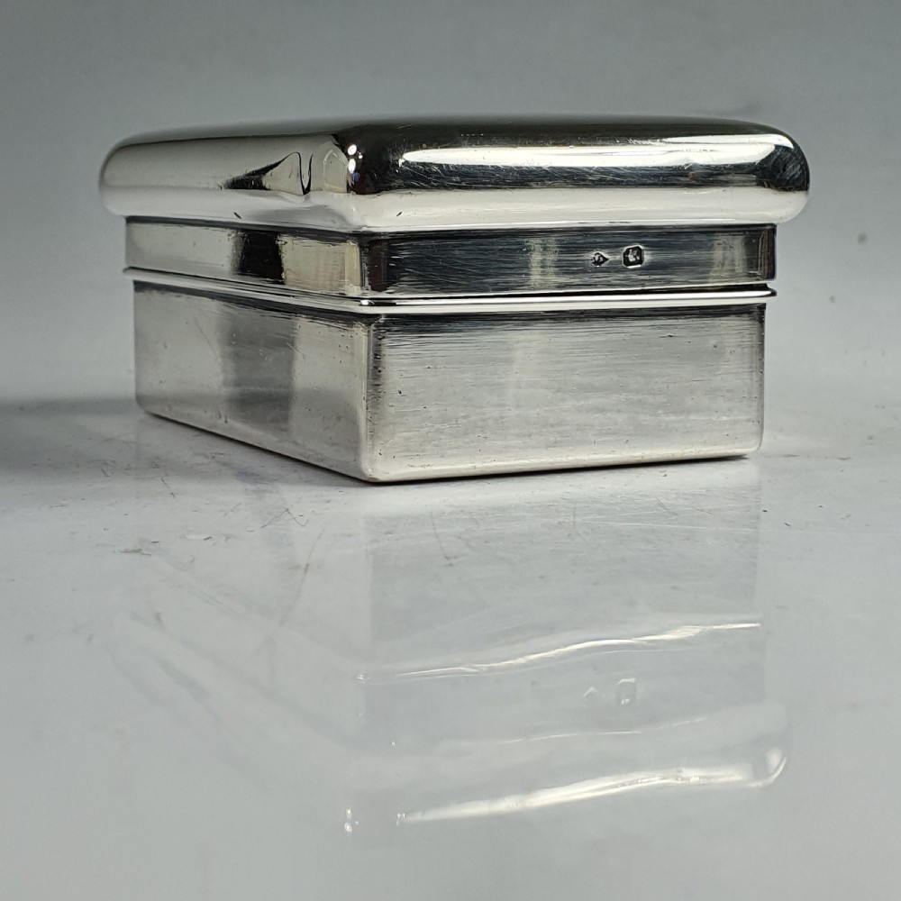 Fine Quality French  Gustave Keller solid hallmarked 950 silver Dresser Box View VIII