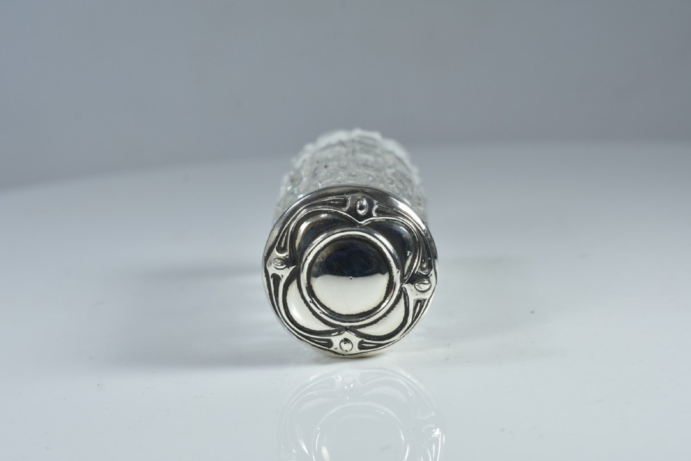 Beautiful Silver Top Secessionist Dressing Table Jar 1904 View VII