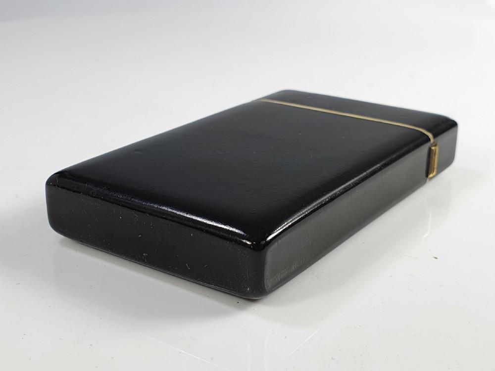 Very Fine Quality Lacquered Antique Visiting Card Case View VIII