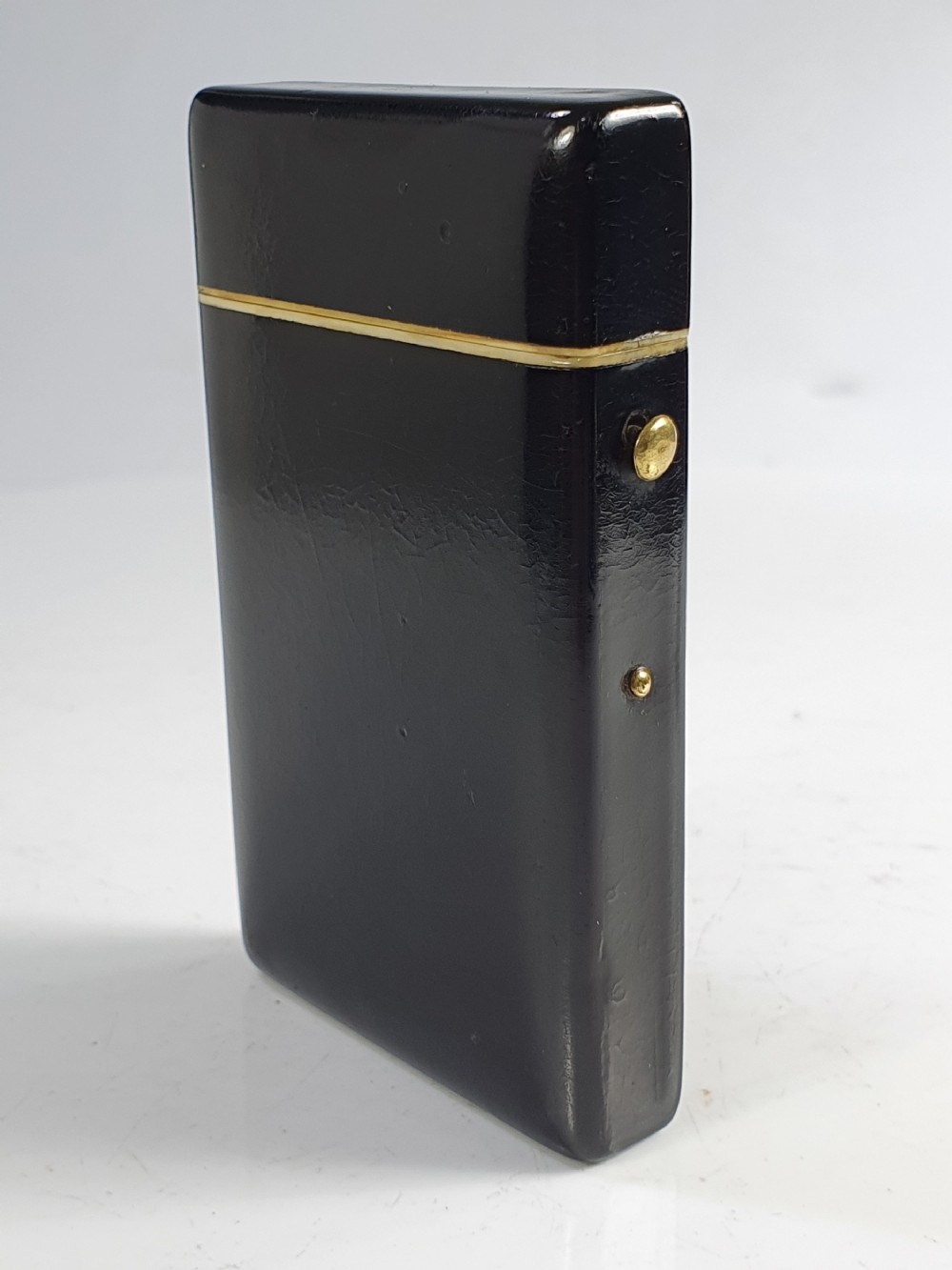 Very Fine Quality Lacquered Antique Visiting Card Case