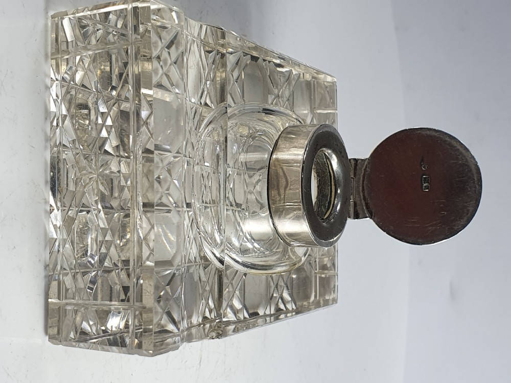 William Hutton & Son Silver & Cut Glass Ink Standish 1905 View VII