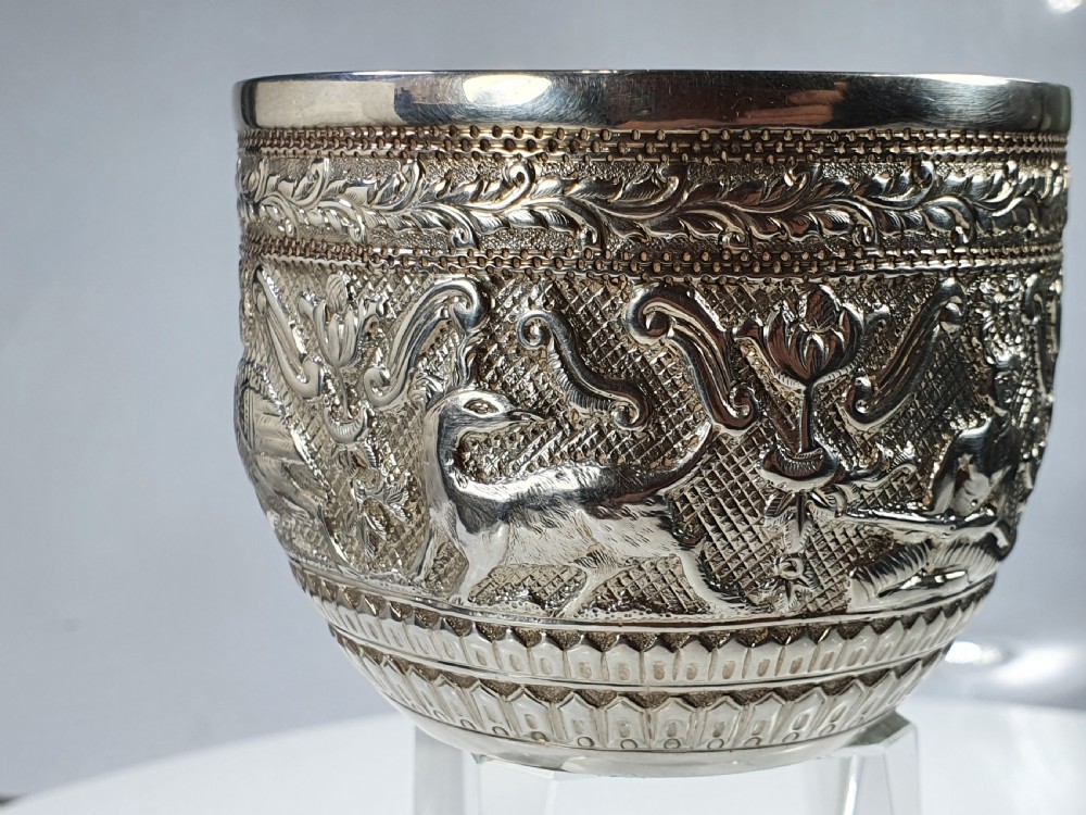 Superb Quality Large Charles Stuart Harris Silver Sugar Basin 1882