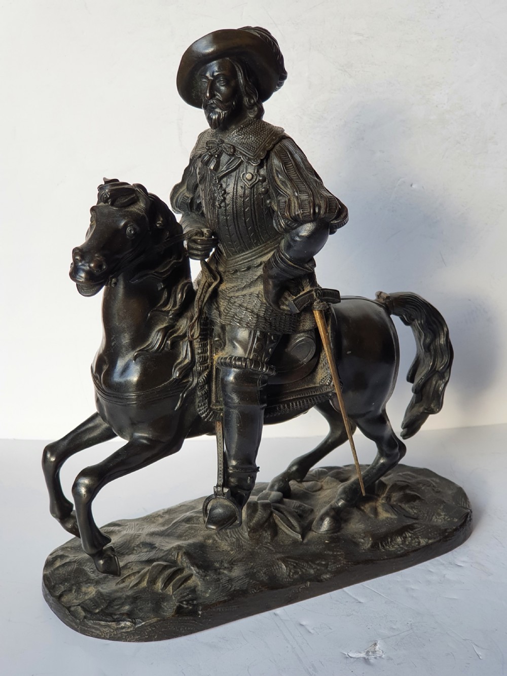 Very Fine Mid 19th French Bronze of possibly Henry IV of France