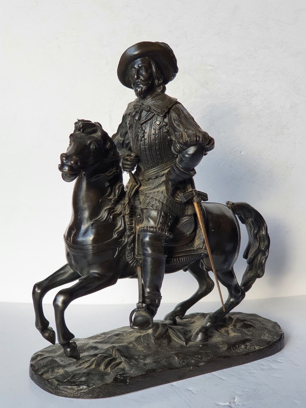 Very Fine Mid 19th French Bronze of possibly Henry IV of France View II