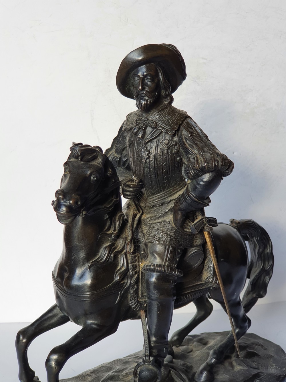 Very Fine Mid 19th French Bronze of possibly Henry IV of France View III