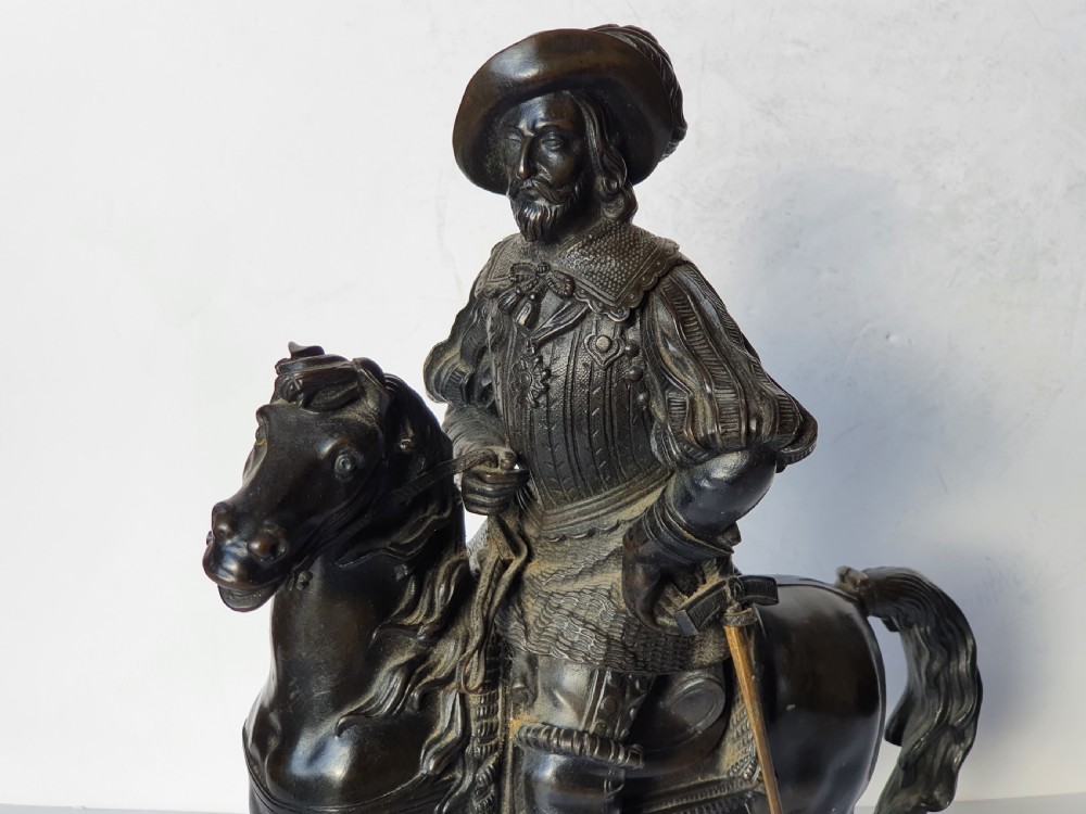 Very Fine Mid 19th French Bronze of possibly Henry IV of France View V