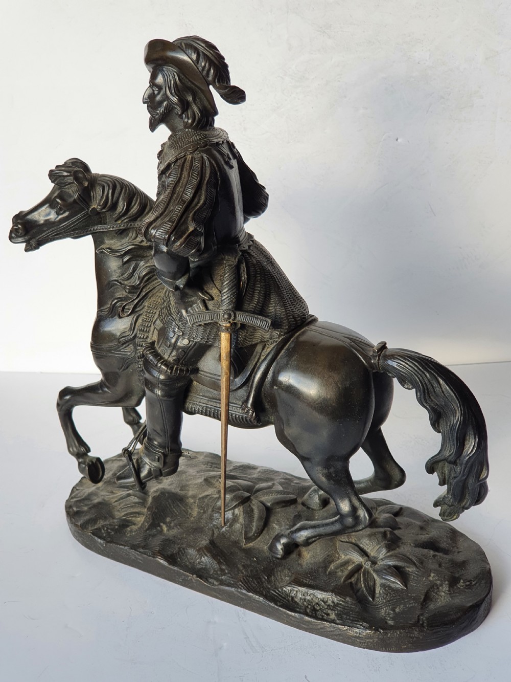 Very Fine Mid 19th French Bronze of possibly Henry IV of France View X