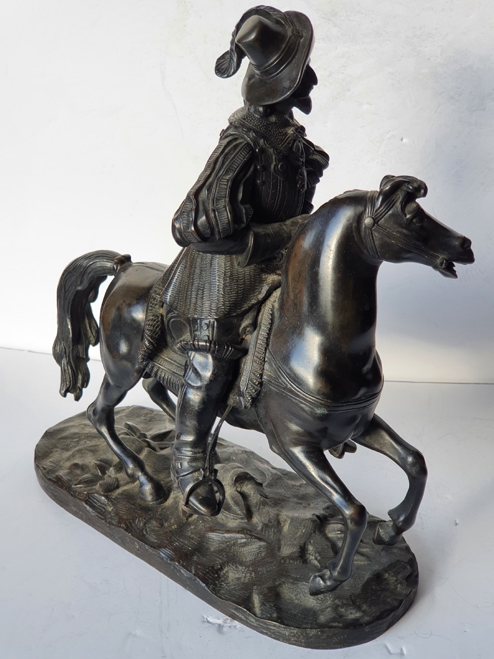 Very Fine Mid 19th French Bronze of possibly Henry IV of France View XI