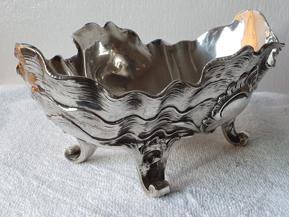 Beautiful Art Nouveau Silver Plated Fruit Dish View VIII