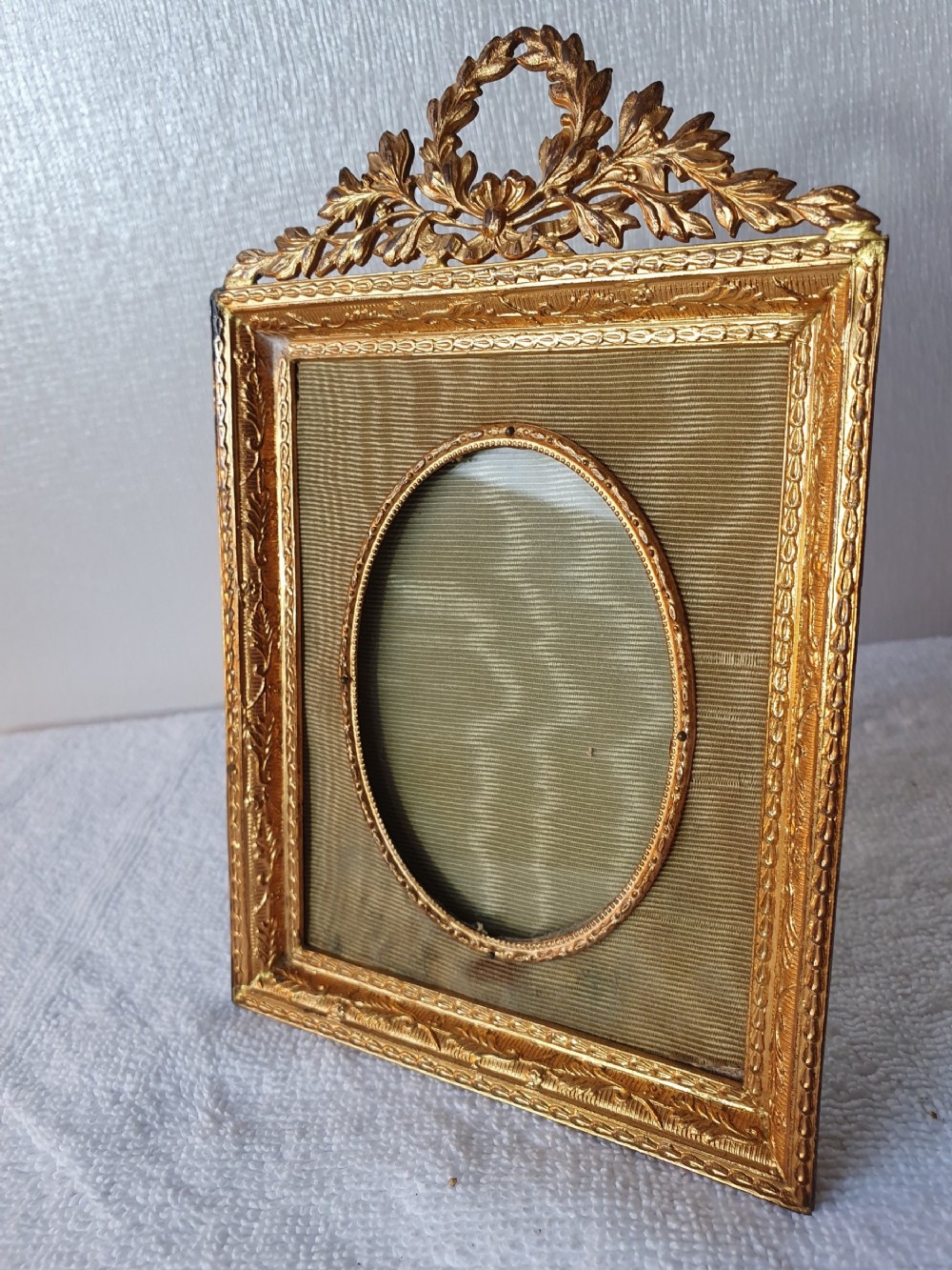 French Gilt Bronze Photo Frame C.1900