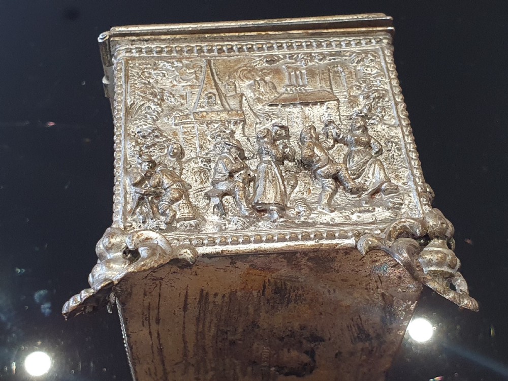 Beautiful Detailed Rare 19th Century 'A.B.PARIS' Jewellery Casket View V