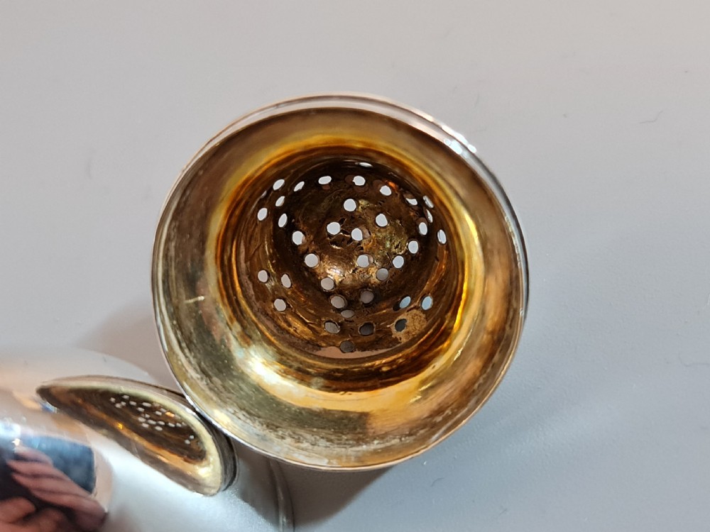 Beautiful Quality Rare Robert Hennell I HM Silver Pepper London 1790 - Immaculate View XI